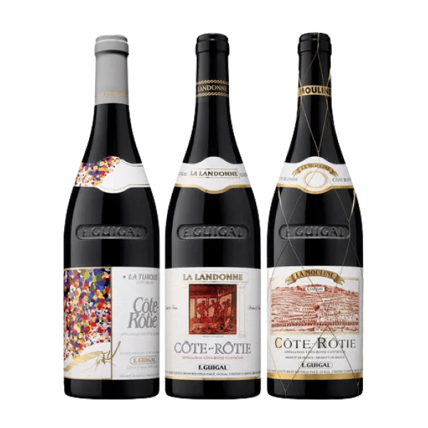 Guigal Assortment 2015 ( 1x La Landonne, 1x La Mouline, 1x La Turque)